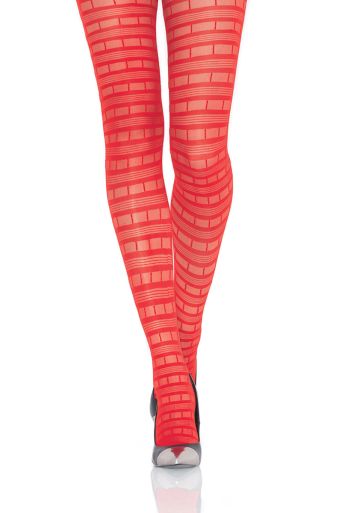 Geometric motif tights