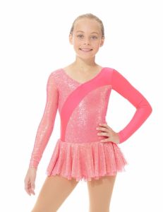 Sparkly figure skating dress