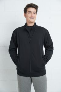 Men's fleece jacket with zipper