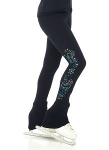 Leggings with integrated pocket at waist