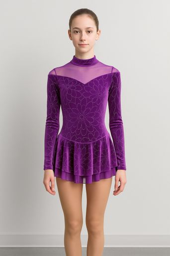 Nova - Glitter Velvet Dress